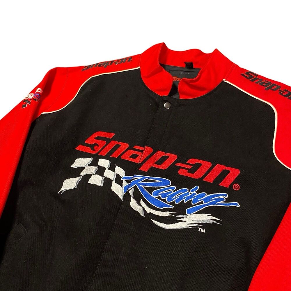 Vintage Snap On Racing Jacket Coat NASCAR 90s Y2K XL Tools